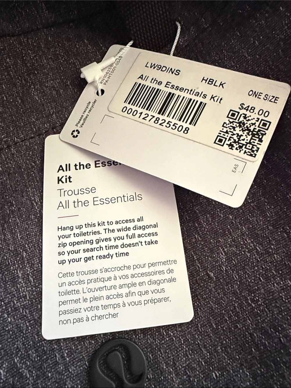 lululemon athletica durable cosmetic